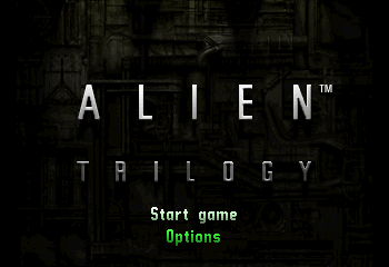 Alien: Trilogy Title Screen